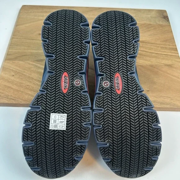 New Womens Skechers For Work Sure Track Saquenay Safety Toe‎ Shoes Sneakers 11M - Picture 7 of 8